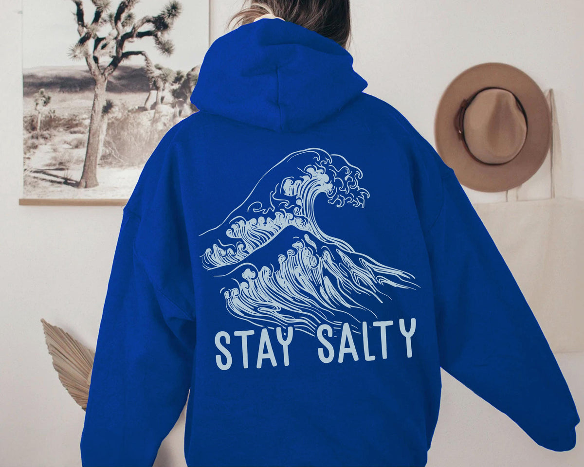 Stay Salty Wave Hoodie