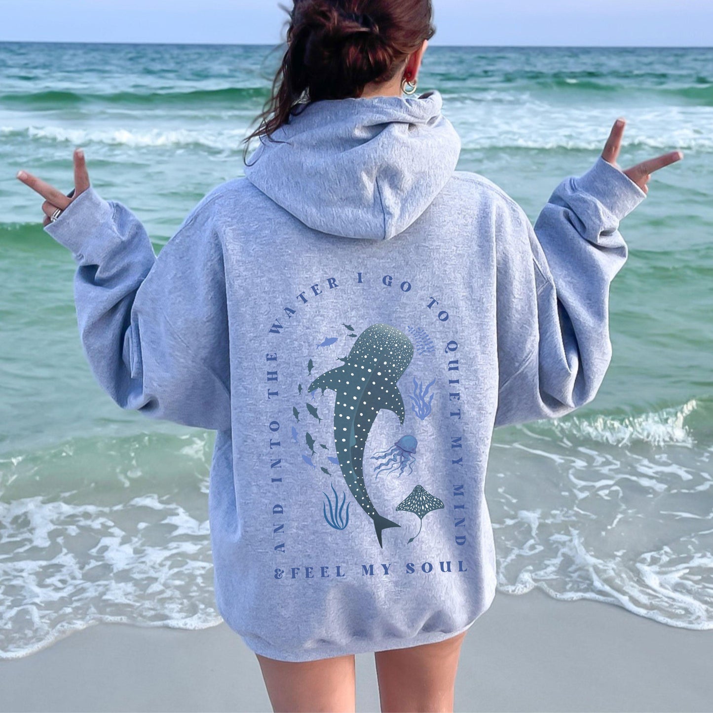 Whale Shark Hoodie V15