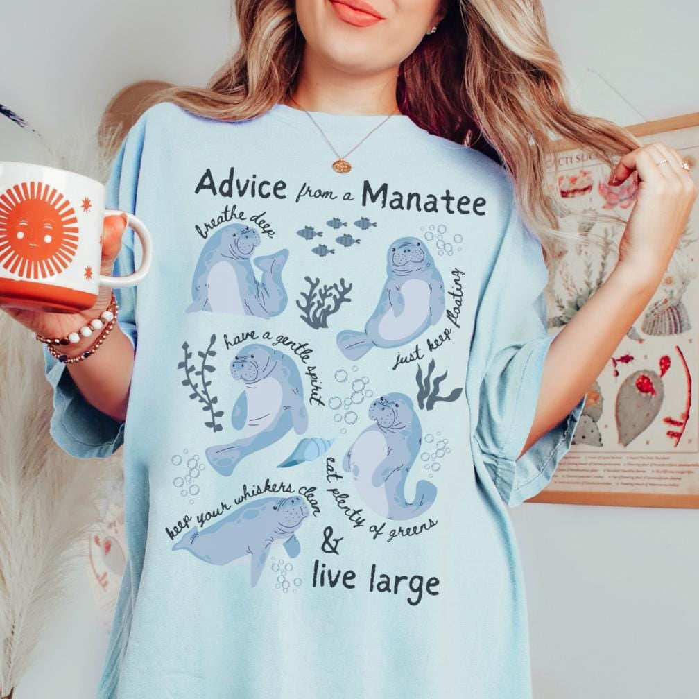 Advice From A Manatee Tee
