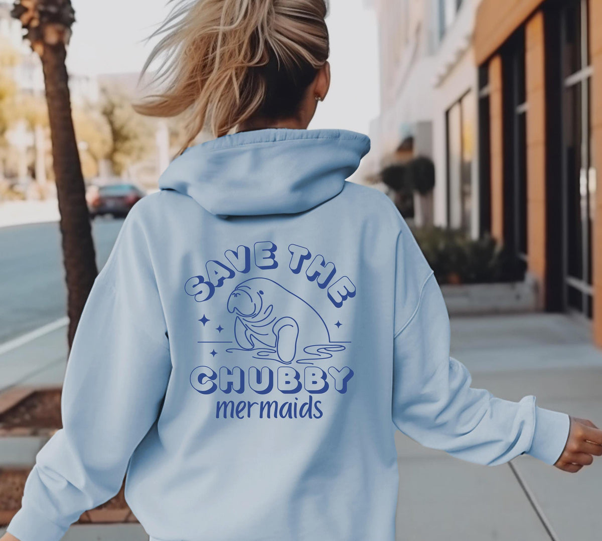 Save The Chubby Mermaids Sweatshirt