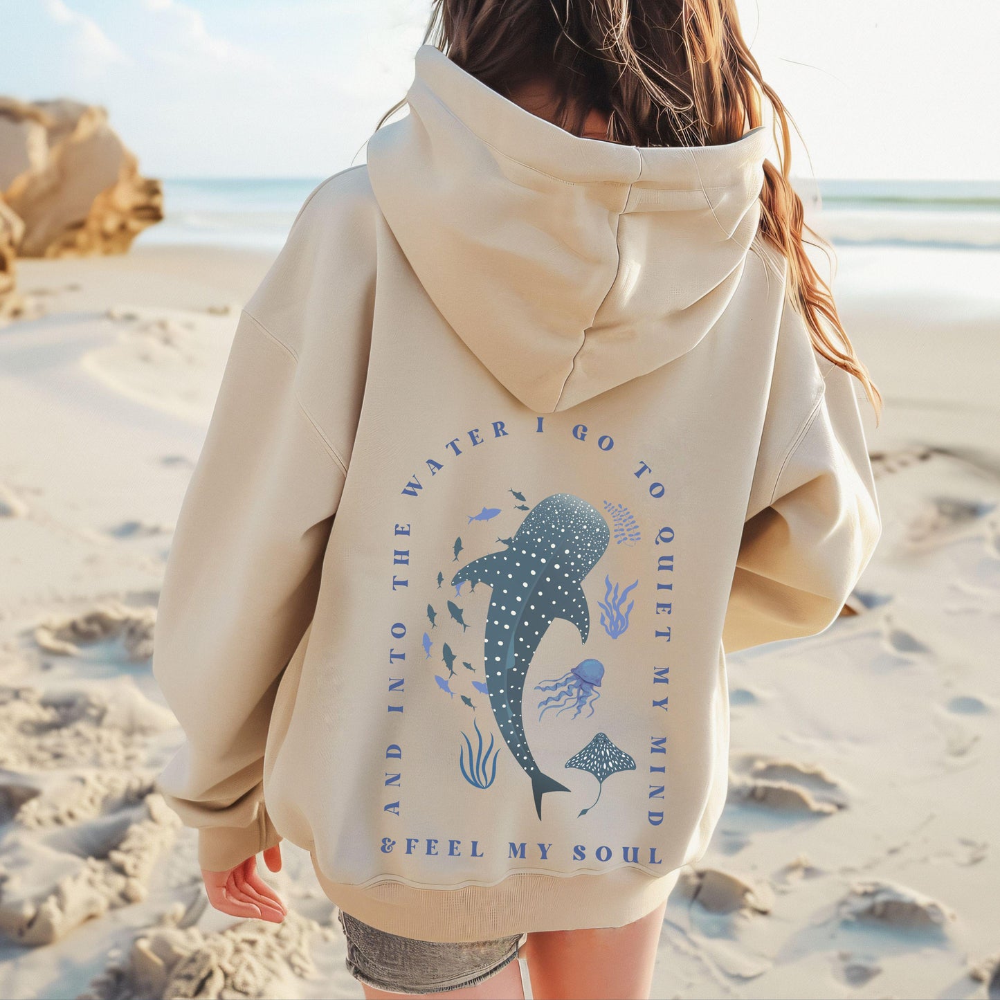 Whale Shark Hoodie V15