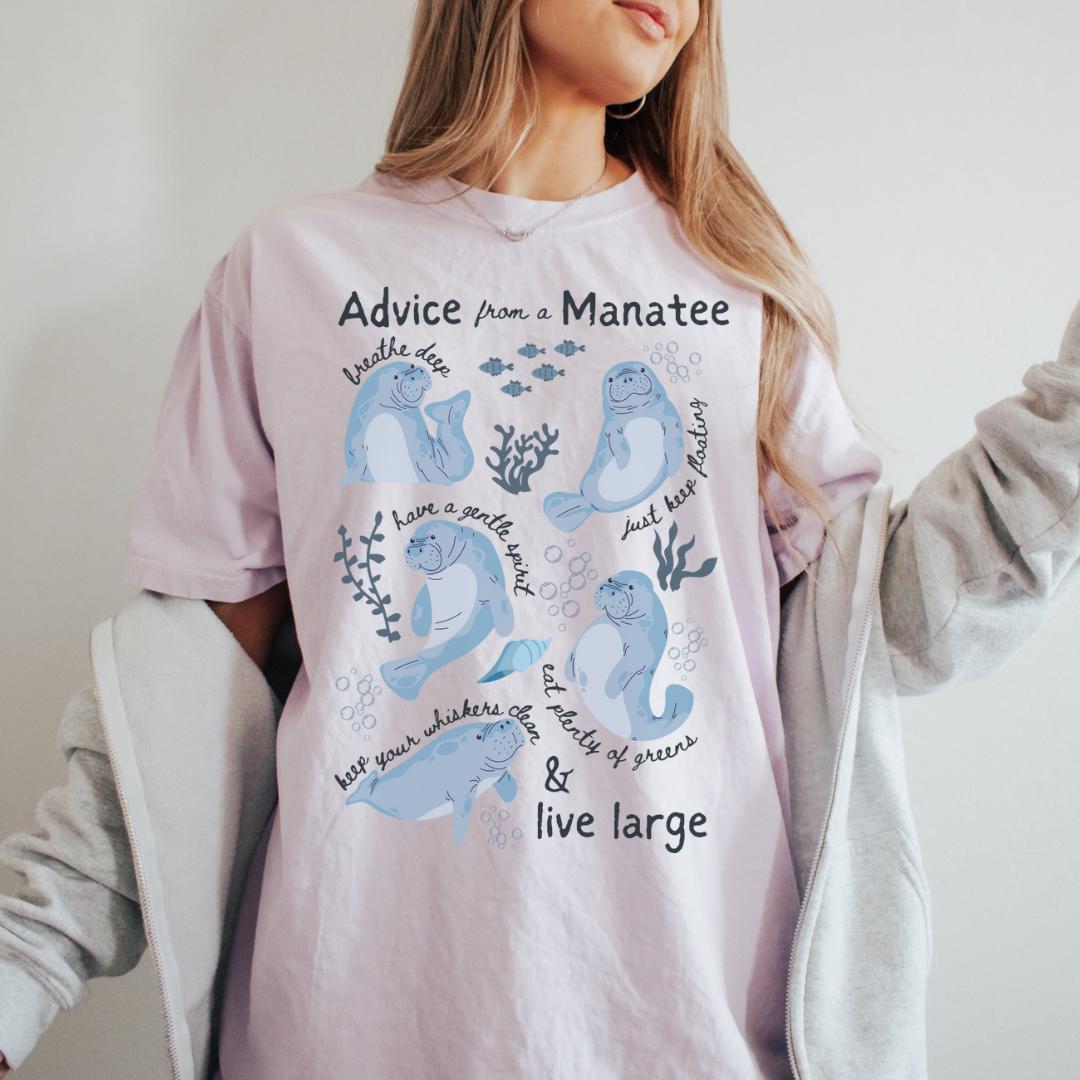 Advice From A Manatee Tee