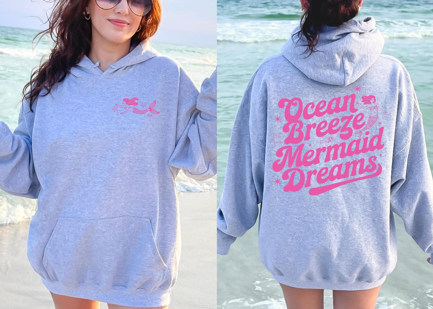 Aesthetic Ocean Beach Sweatshirt