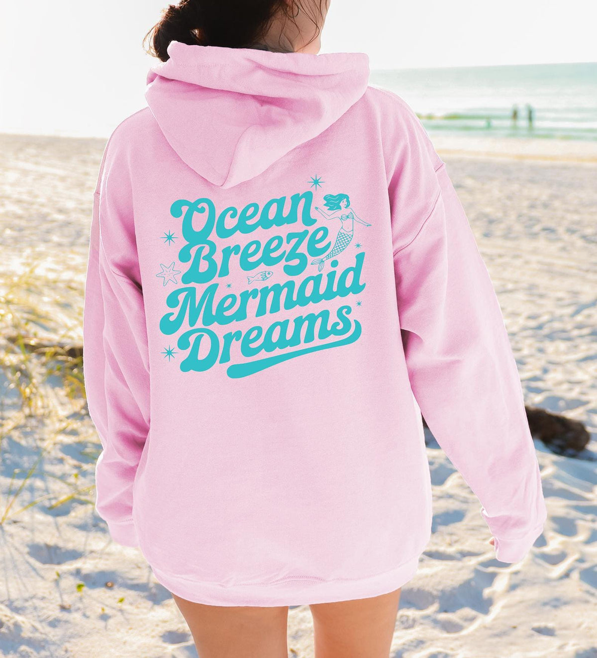 Mermaid Ocean Breeze Hoodie