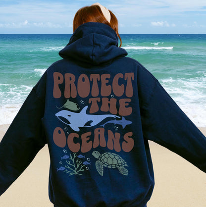 Protect The Oceans Orca Hoodie