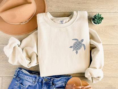 Vintage Sea Turtle Sweatshirt