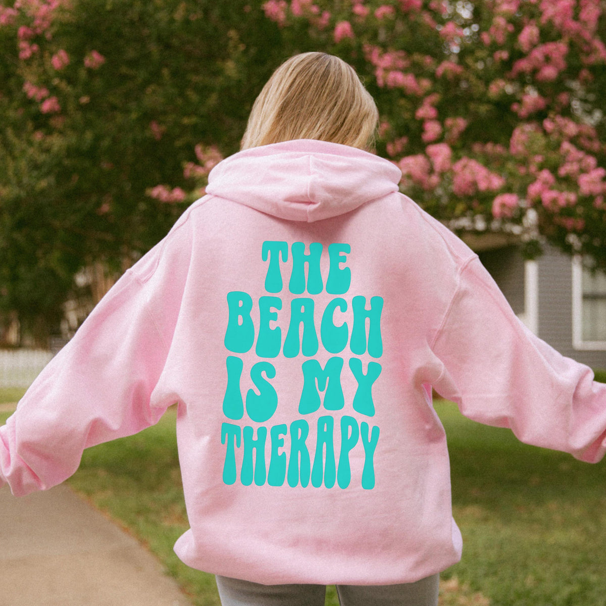 The Beach Is My Therapy Hoodie V12