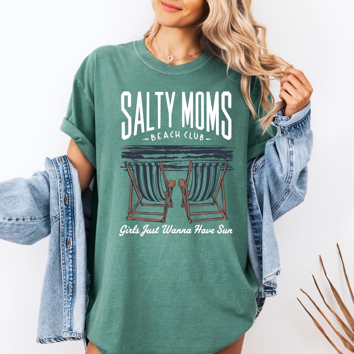 Salty Moms Beach Club Shirt