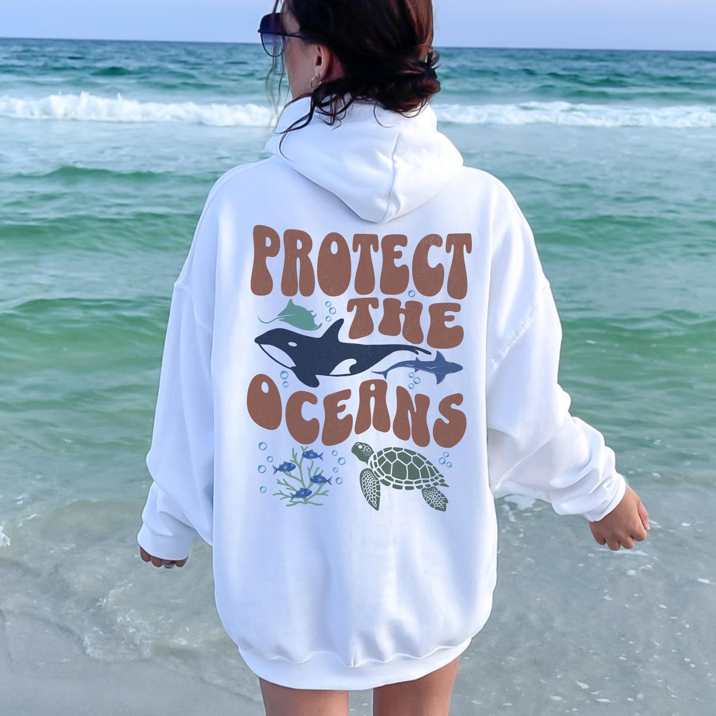 Protect The Oceans Orca Hoodie