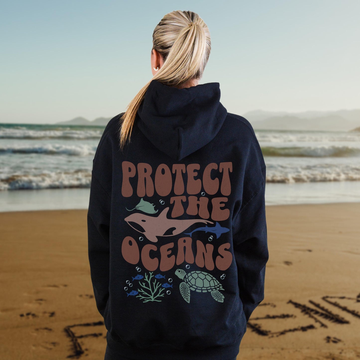 Protect The Oceans Orca Hoodie