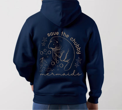 Save the Chubby Mermaids Hoodie V1
