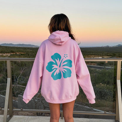 Hibiscus Flower Hoodie V3