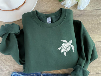 Vintage Sea Turtle Sweatshirt