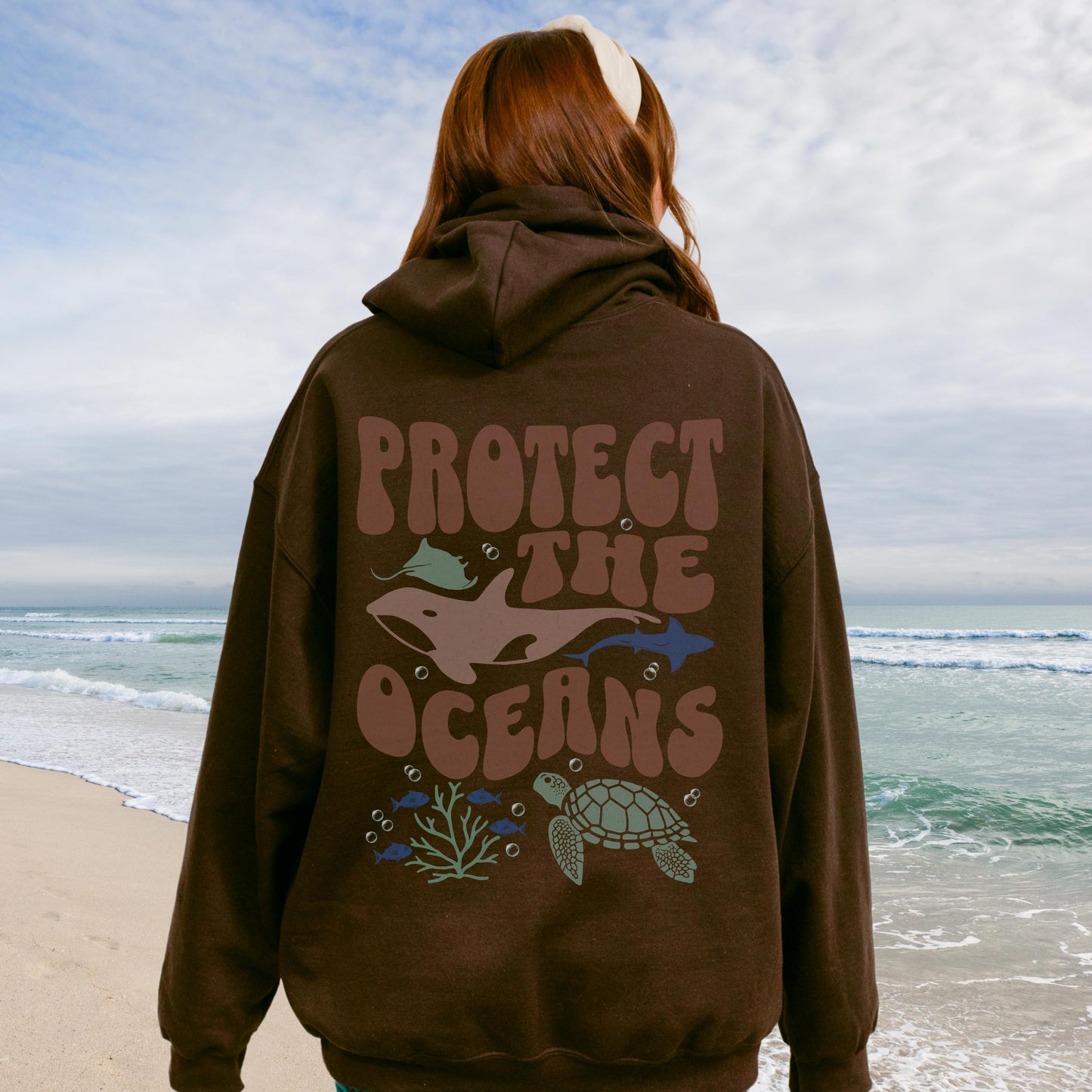 Protect The Oceans Orca Hoodie