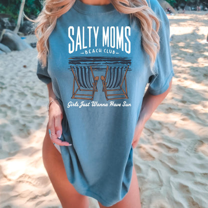 Salty Moms Beach Club Shirt