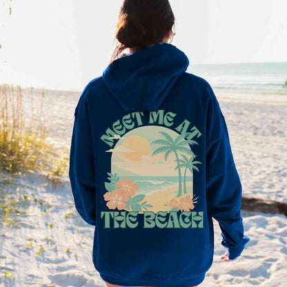 Hibiscus Graphic Hoodie