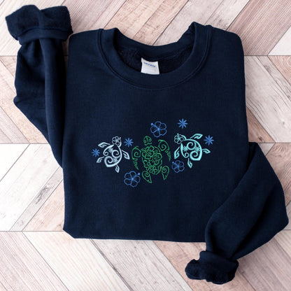Tropical Turtle Sweater