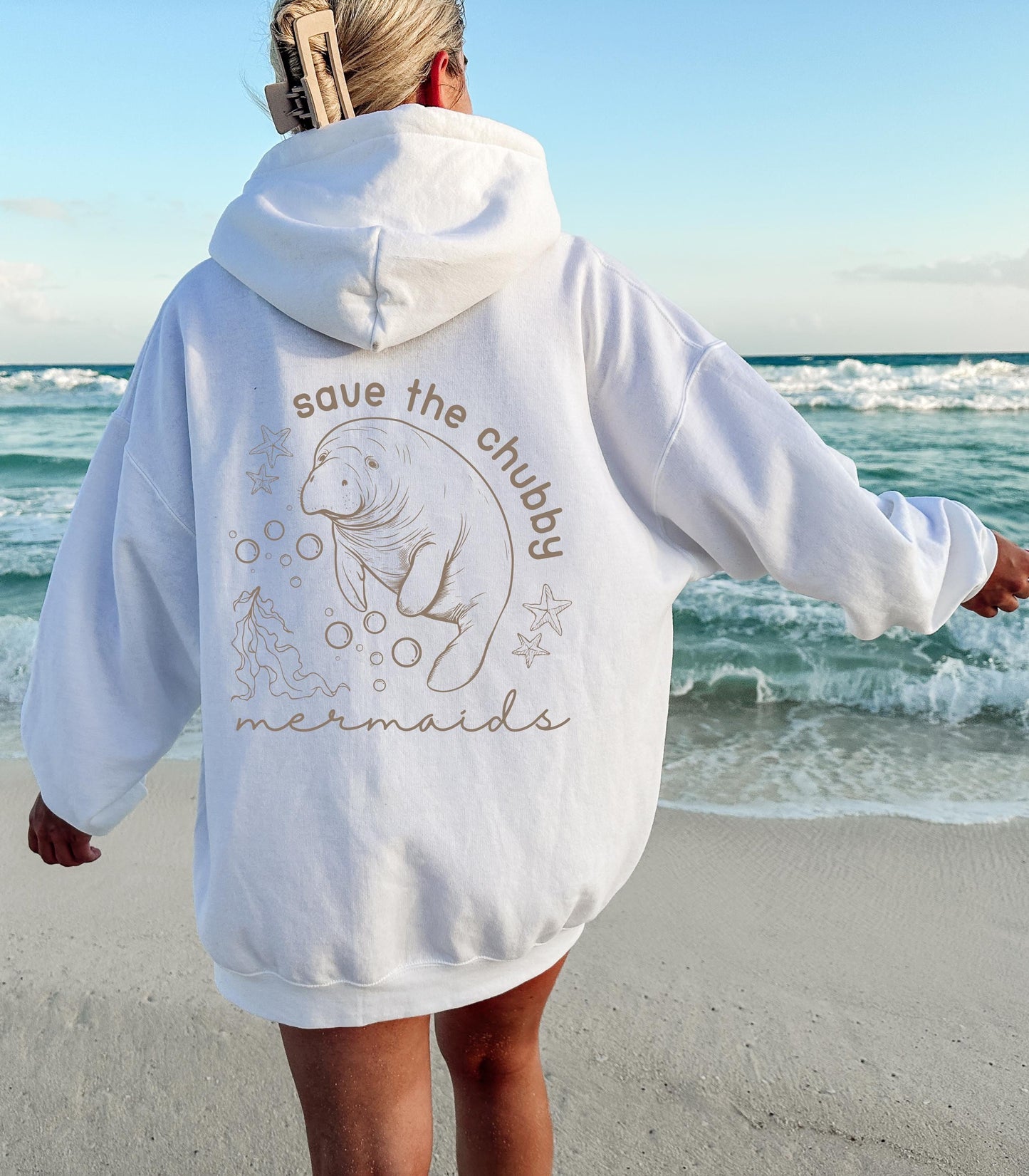 Save the Chubby Mermaids Hoodie V1