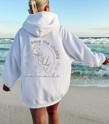 Save the Chubby Mermaids Hoodie V1