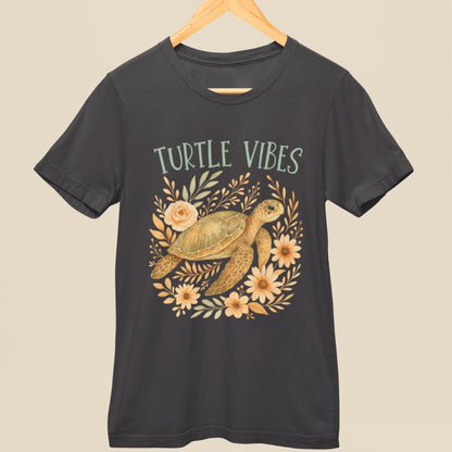 Floral Sea Turtle Shirt