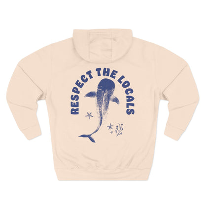 Respect The Locals Whale Shark Hoodie