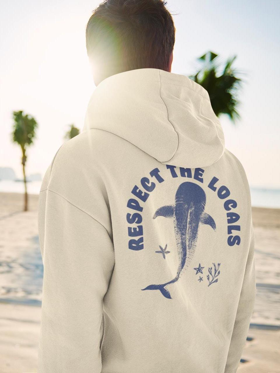 Respect The Locals Whale Shark Hoodie