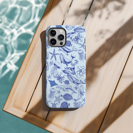 Blue Sea Life Phone Case