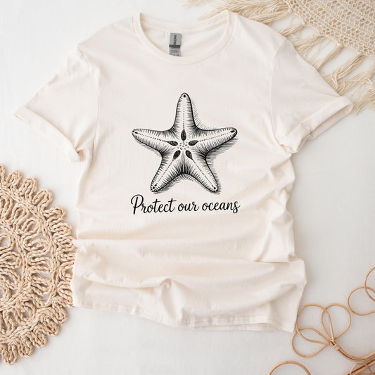 Starfish Drawing T-Shirt