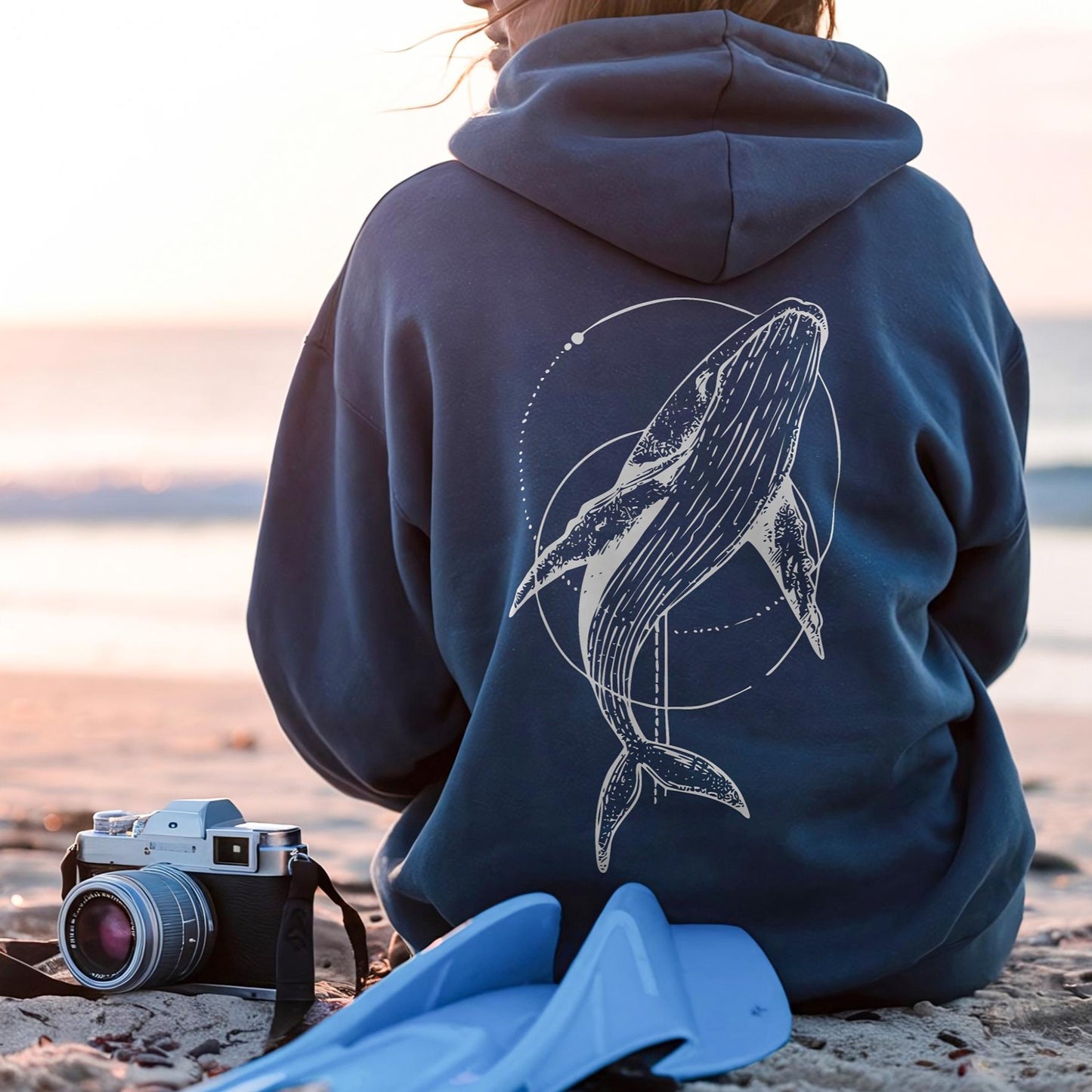 Whale Ocean Hoodie V4