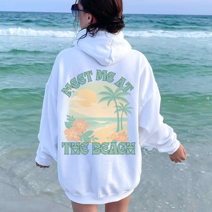 Hibiscus Graphic Hoodie