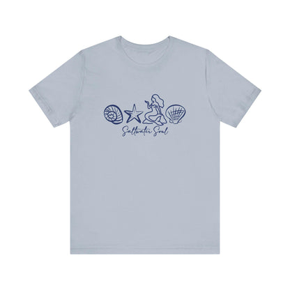 Seashell Mermaid Shirt V4