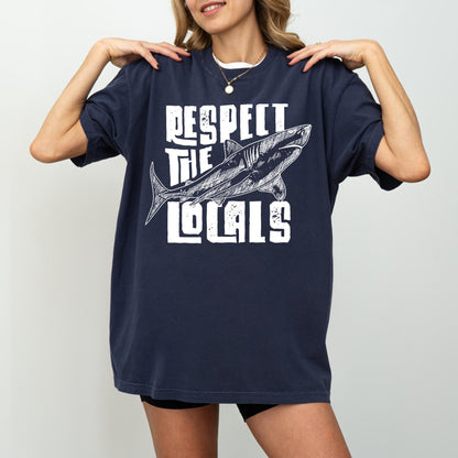 Respect The Locals Retro Tee
