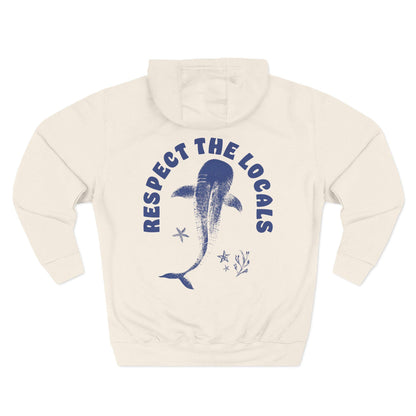 Respect The Locals Whale Shark Hoodie