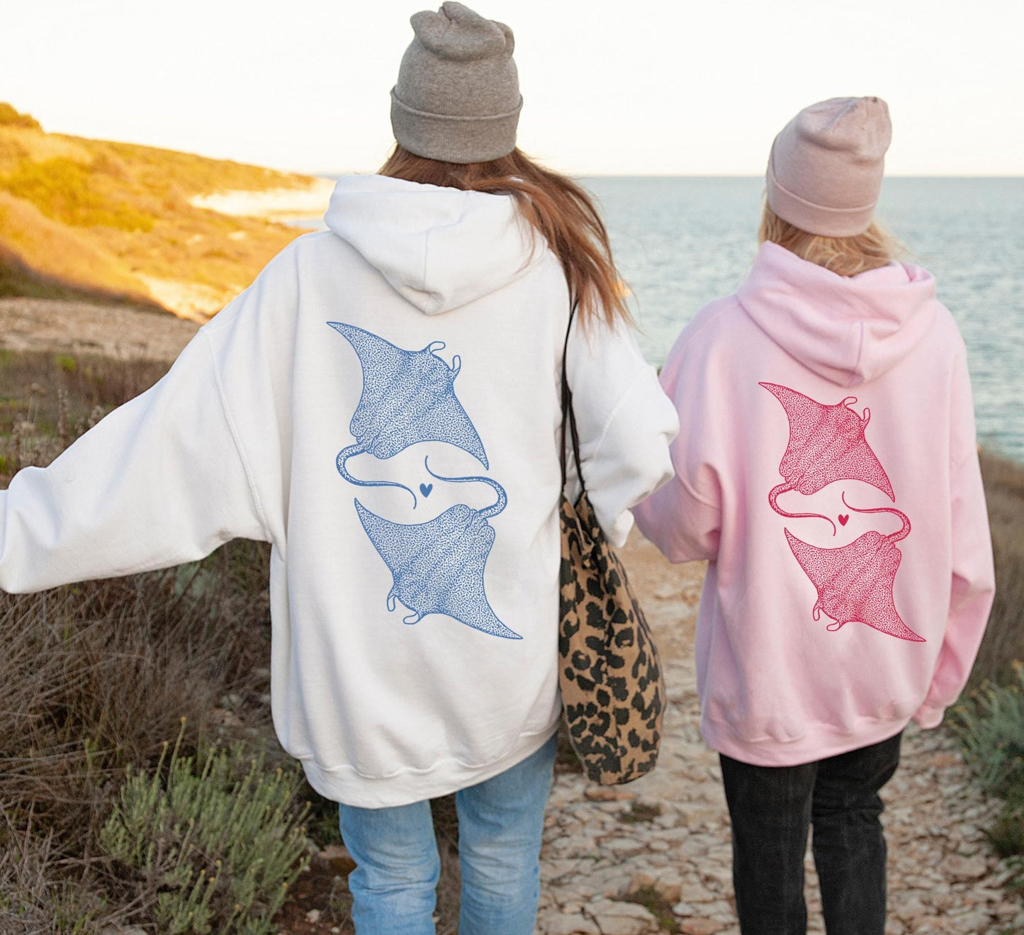 Beachy Manatee Hoodie V2