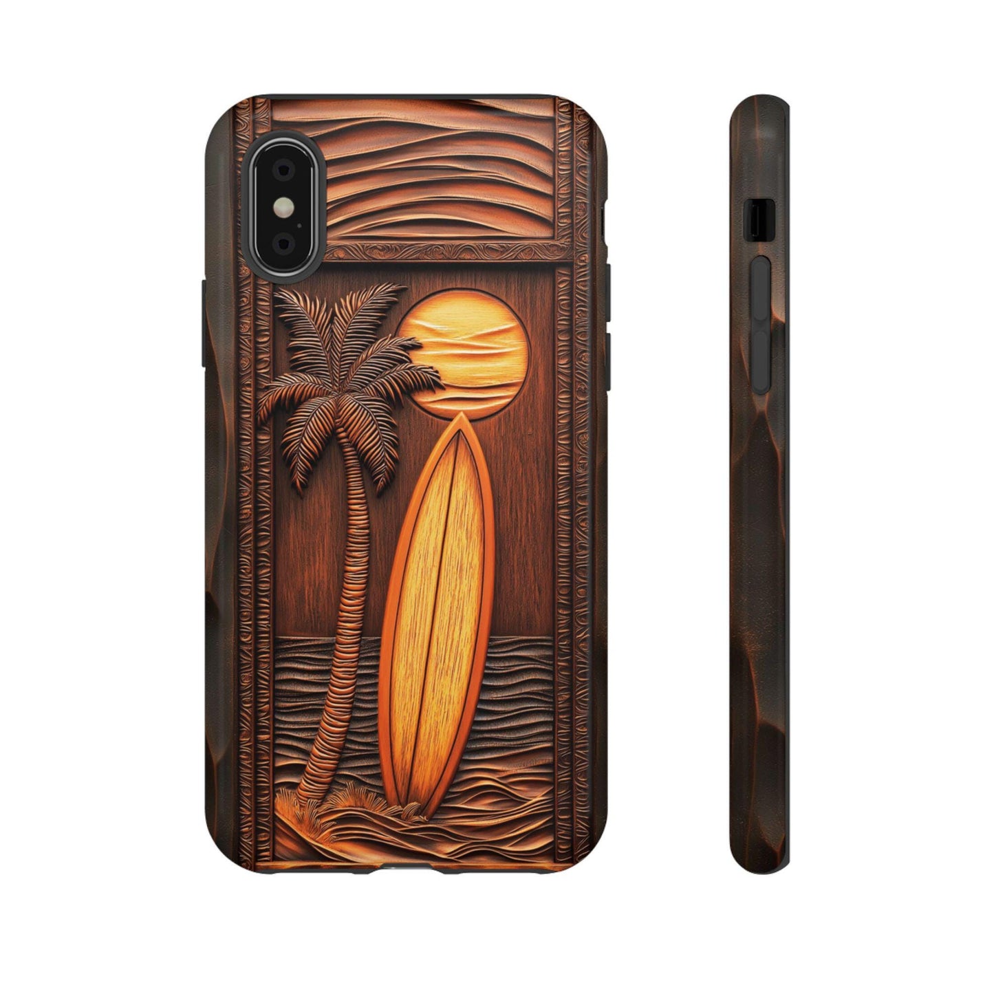 Faux Carved Wood Case