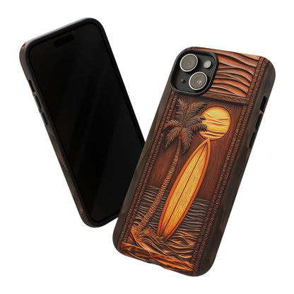 Faux Carved Wood Case