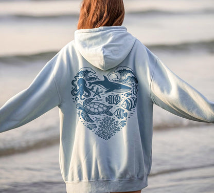 Ocean Animal Sealife Hoodie