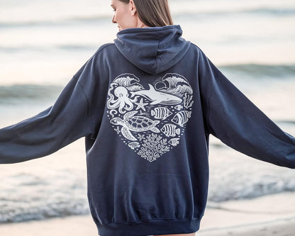 Ocean Animal Sealife Hoodie