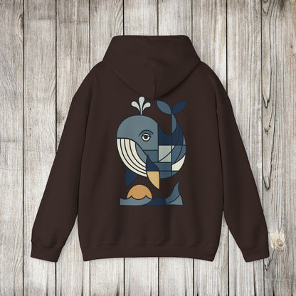 Graphic Whale Hoodie