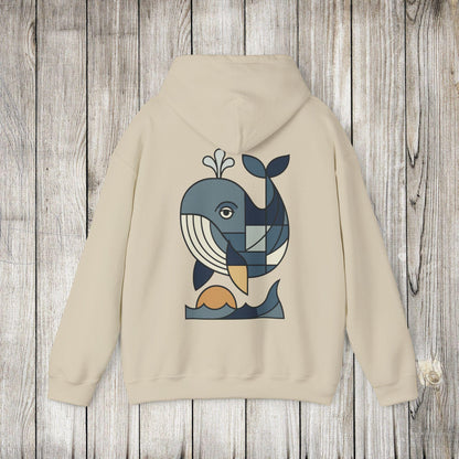 Graphic Whale Hoodie