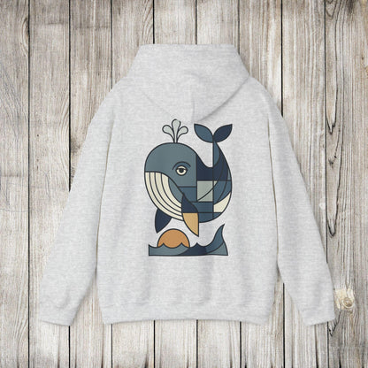 Graphic Whale Hoodie