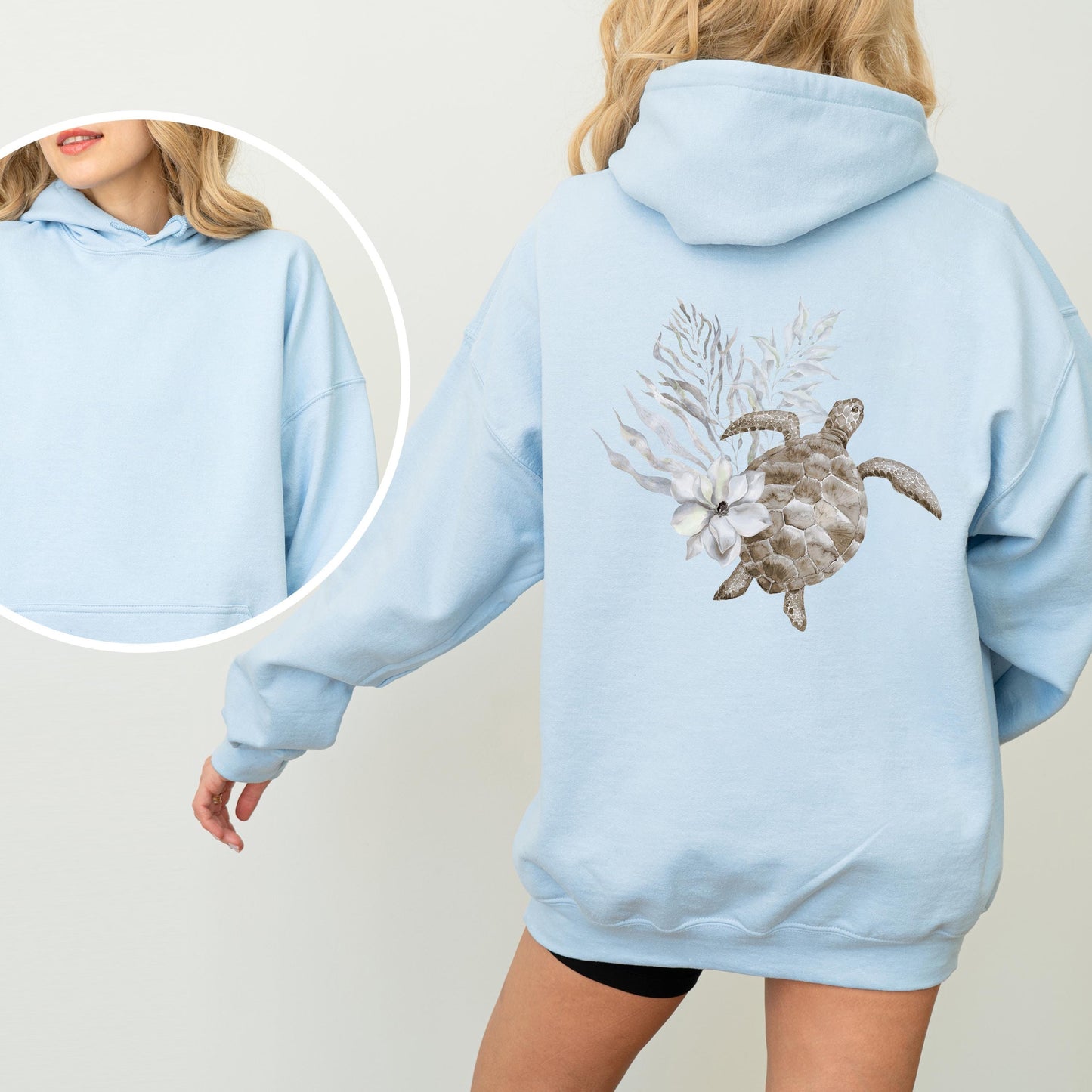 Boho Sea Turtle Hoodie