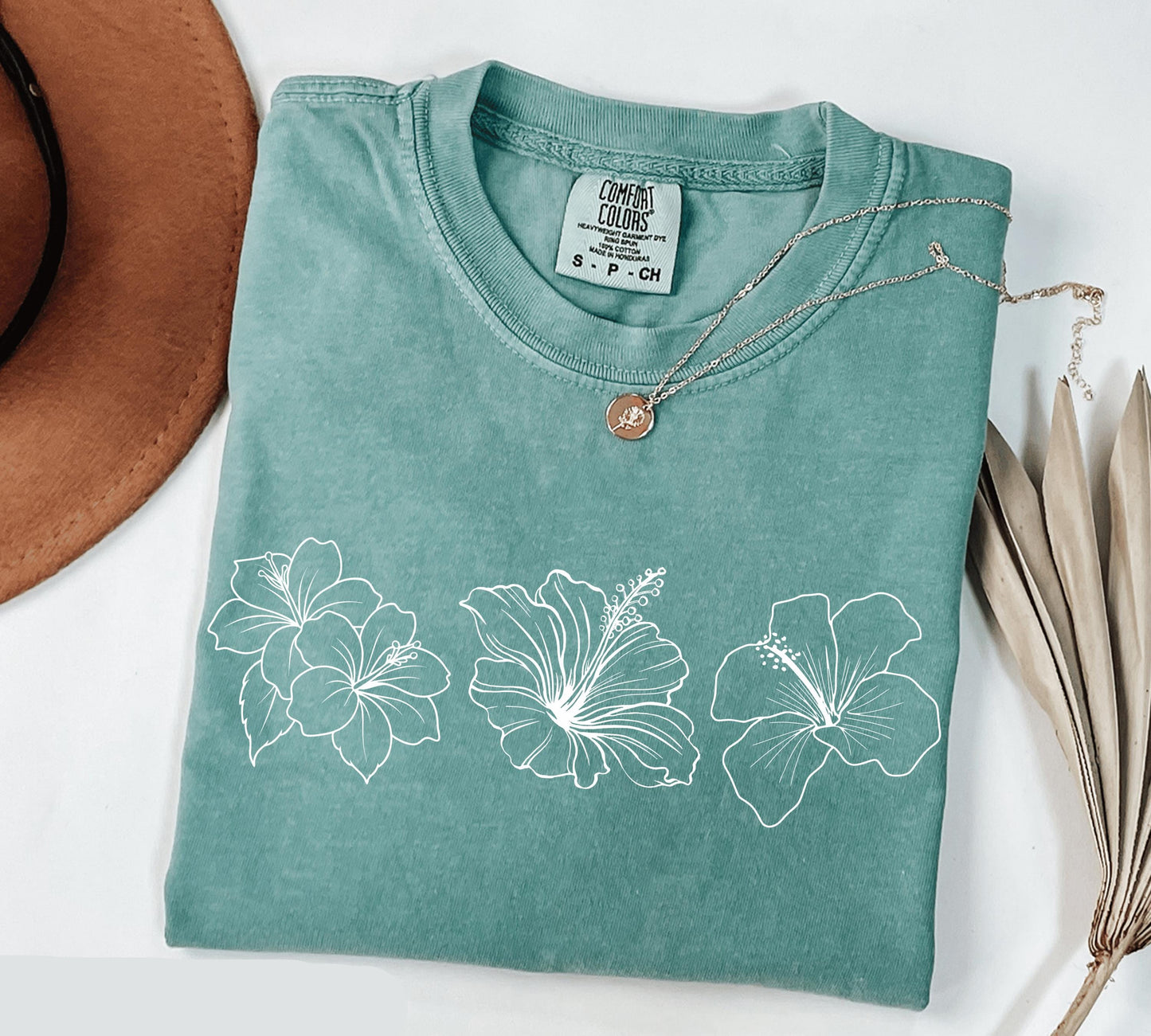 Hibiscus Flower Tee V6