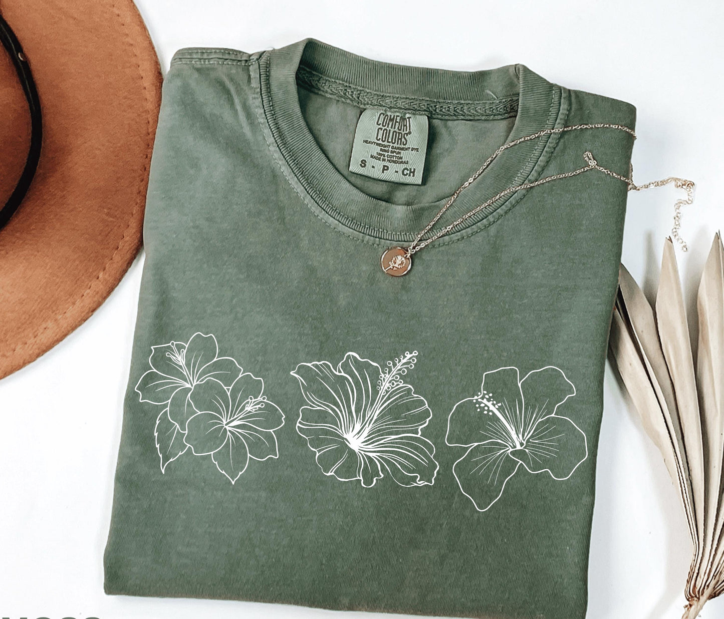 Hibiscus Flower Tee V6