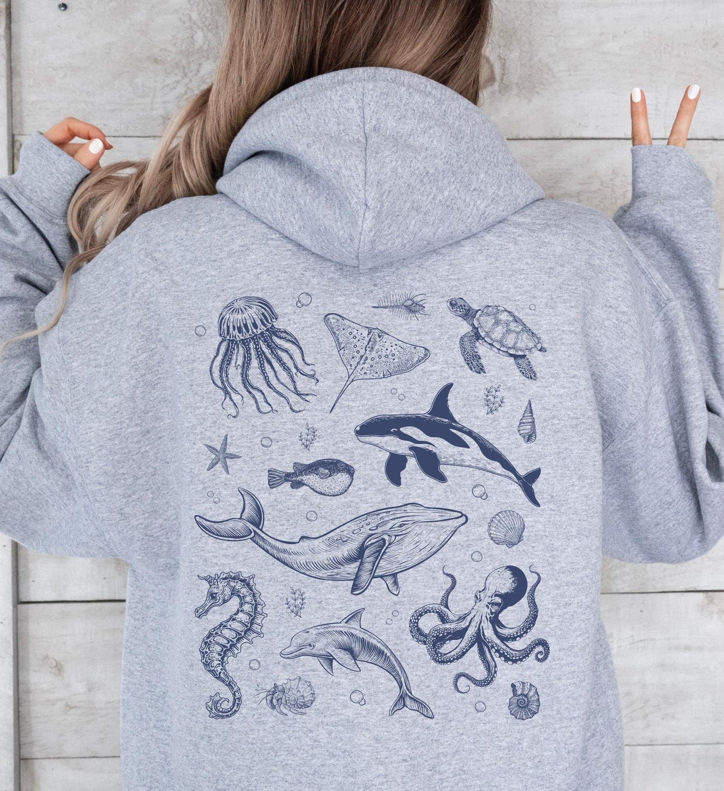 Sea Animals Hoodie New V2