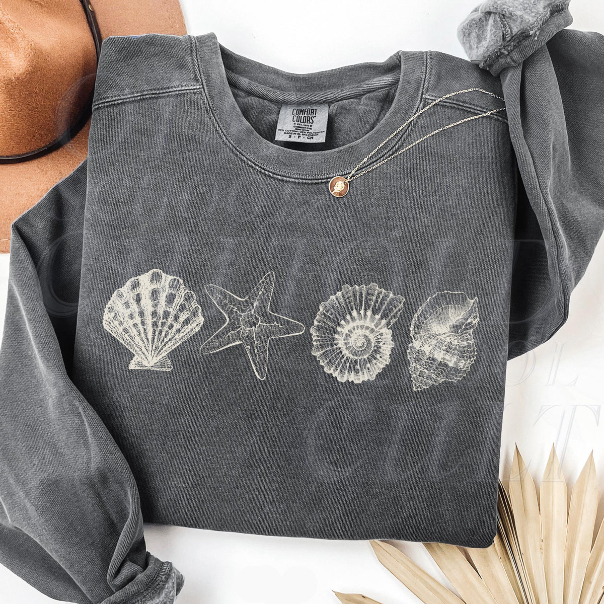 Sea Shells Crewneck Sweatshirt