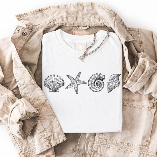Seashells Vintage Tee
