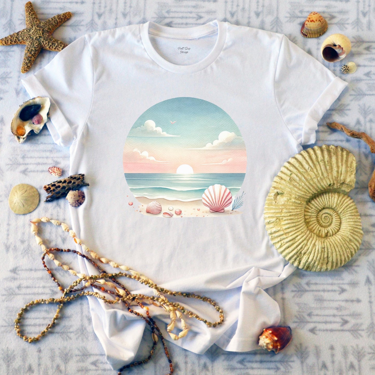 Beach Sunset Tee