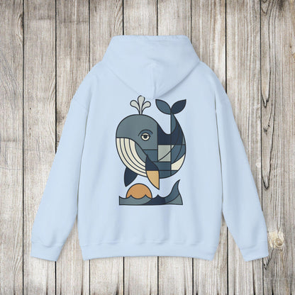 Graphic Whale Hoodie