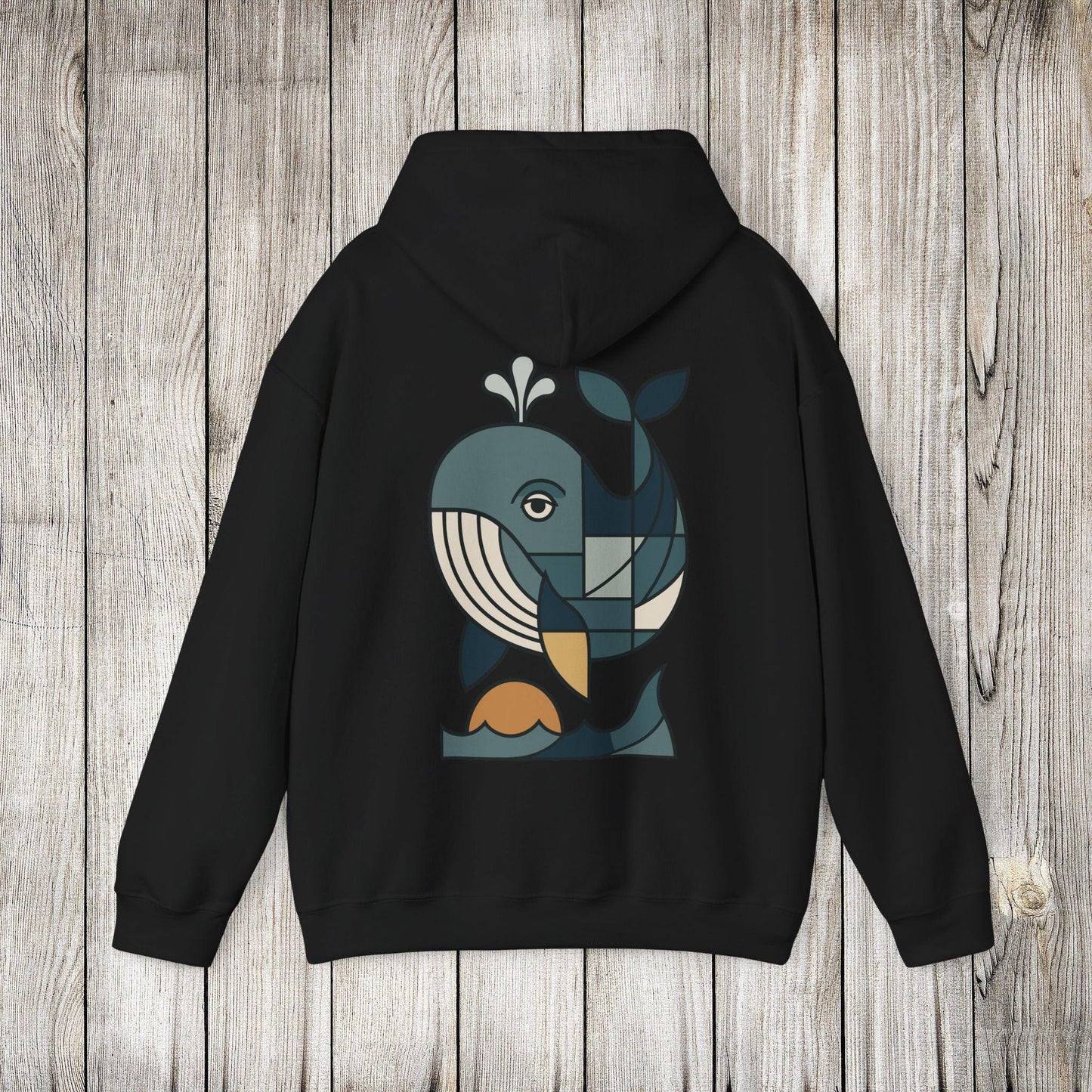 Graphic Whale Hoodie